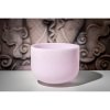 MEINL Sonic Energy Rose Quartz Crystal Singing Bowl 10 / F 432 Hz / Heart Chakra